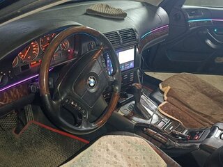 2002 BMW 5 серии 525i IV (E39) Рестайлинг, чёрный, 1000000 рублей, вид 5