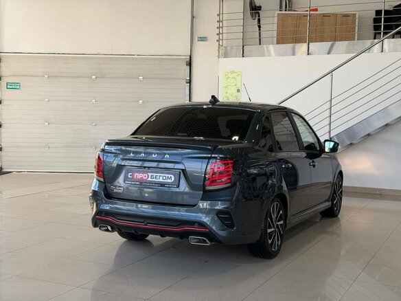 2024 Lada (ВАЗ) Granta Sport I Рестайлинг, серый, 939900 рублей - вид 3