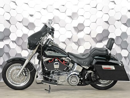 2009 Harley-Davidson Fat Boy, чёрный, 949000 рублей, вид 4