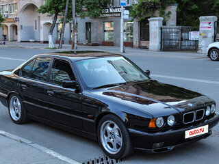 1989 BMW 5 серии 525i III (E34), чёрный, 2990000 рублей, вид 1