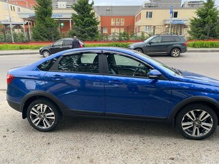 2021 Lada (ВАЗ) Vesta I, синий, 1270000 рублей, вид 3