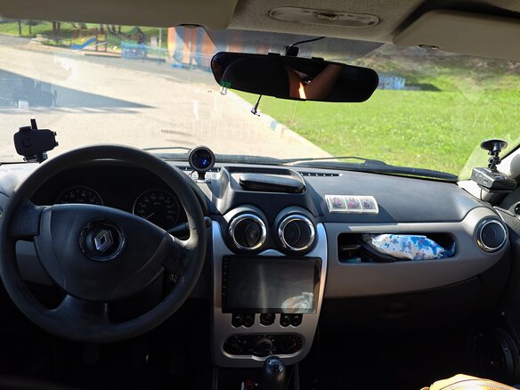 2010 Renault Logan I Рестайлинг, синий - вид 6