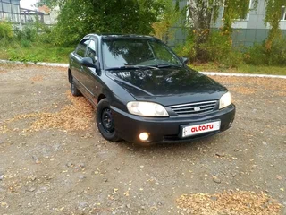 2007 Kia Spectra I Рестайлинг 2, чёрный, 139000 рублей, вид 2