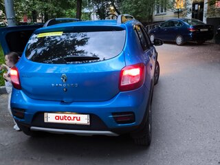 2018 Renault Sandero Stepway II Рестайлинг, синий, 875000 рублей, вид 4