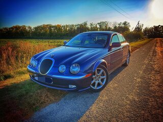 1999 Jaguar S-Type I, синий, 830000 рублей, вид 2