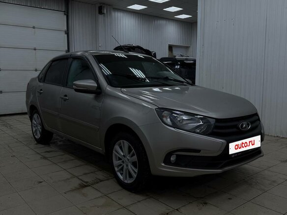 2022 Lada (ВАЗ) Granta I Рестайлинг, серый, 860000 рублей - вид 4
