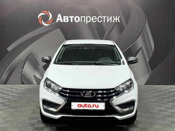 2026 Lada (ВАЗ) Vesta I Рестайлинг (NG), белый - вид 2