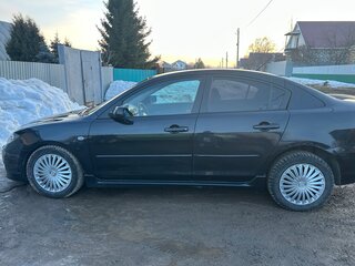 2008 Mazda 3 4-speed I (BK) Рестайлинг, чёрный, 550000 рублей, вид 4