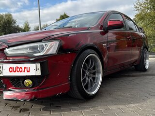 2008 Mitsubishi Lancer X, красный, 880000 рублей, вид 1