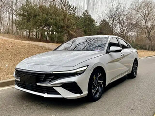 2022 Hyundai Elantra VII (CN7), белый, 1400000 рублей, вид 1