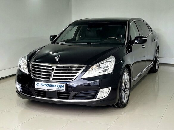 2014 Hyundai Equus II Рестайлинг, чёрный