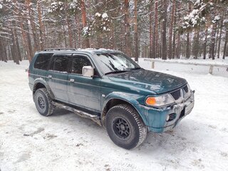2006 Mitsubishi Pajero Sport I Рестайлинг, зелёный, 1500000 рублей, вид 4