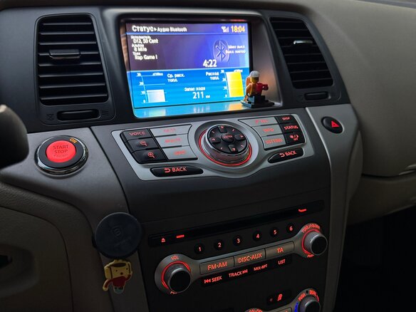 2012 Nissan Murano II (Z51) Рестайлинг 2, чёрный, 1200000 рублей - вид 25