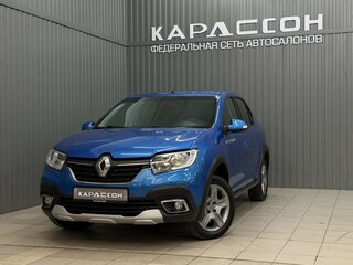 2020 Renault Logan Stepway II Рестайлинг, синий, 1118000 рублей, вид 2