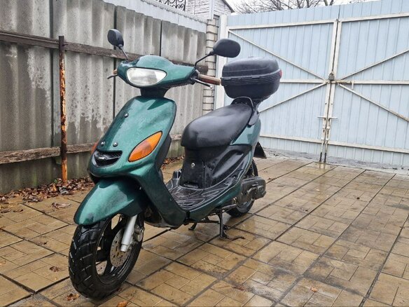 2002 Yamaha Axis, зелёный, 50000 рублей