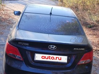 2015 Hyundai Solaris I Рестайлинг, чёрный, 900000 рублей, вид 4