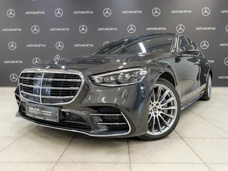 2022 Mercedes-Benz S-Класс 580 e Long VII (W223), серый, 7450000 рублей, вид 1