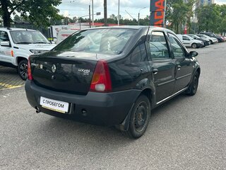2009 Renault Logan I, чёрный, 249000 рублей, вид 4