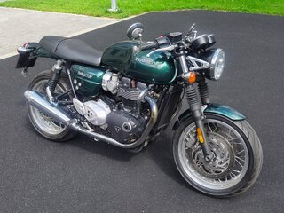 2019 Triumph Thruxton, зелёный, 1200000 рублей, вид 5