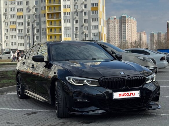 2019 BMW 3 серии 320d xDrive VII (G2x), чёрный, 3750000 рублей - вид 2