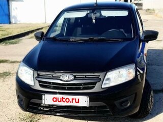 2017 Lada (ВАЗ) Granta I, чёрный, 595000 рублей, вид 1