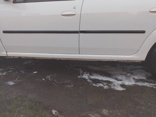 2013 Renault Logan I Рестайлинг, белый, 250000 рублей, вид 3