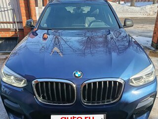 2021 BMW X3 20d xDrive III (G01), синий, 4900000 рублей, вид 2
