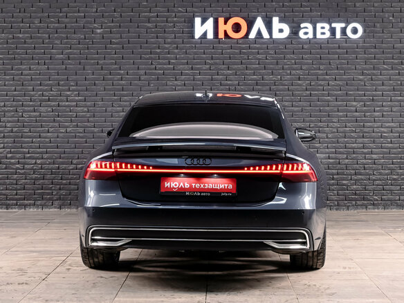 2018 Audi A7 55 TFSI II (4K), синий, 4990000 рублей - вид 5