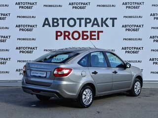 2020 Lada (ВАЗ) Granta I Рестайлинг, серый, 595000 рублей, вид 5