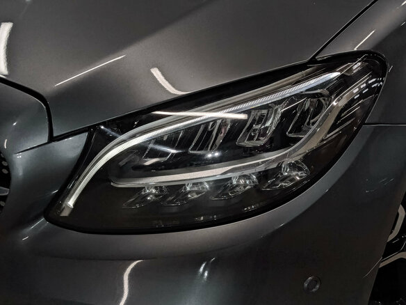2020 Mercedes-Benz C-Класс 180 IV (W205) Рестайлинг, серый - вид 28