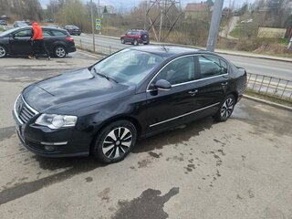 2008 Volkswagen Passat B6, чёрный, 1150000 рублей, вид 3