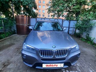 2013 BMW X3 28i xDrive II (F25), серый, 1690000 рублей, вид 2