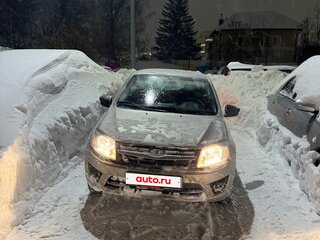 2016 Lada (ВАЗ) Granta I, серебристый, 480000 рублей, вид 2
