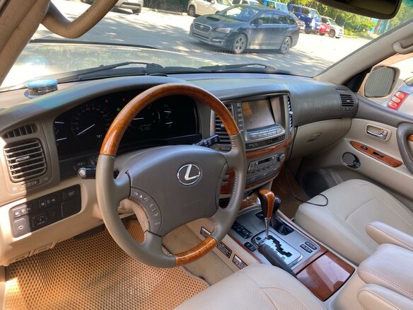 2003 Lexus LX 470 II Рестайлинг, бежевый, 2000000 рублей - вид 5