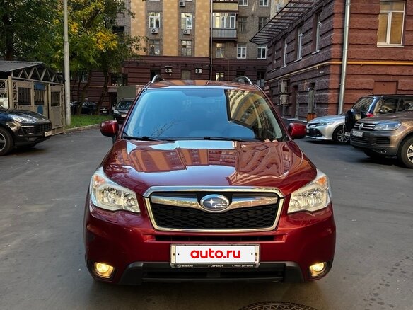 2014 Subaru Forester IV, красный, 1500000 рублей - вид 1