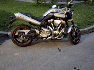 2005 Yamaha MT-01, серебристый, 699999 рублей, вид 3