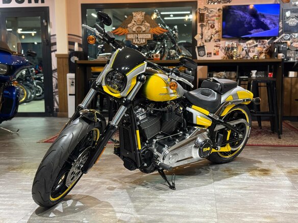 2020 Harley-Davidson Breakout, жёлтый, 2500000 рублей - вид 8
