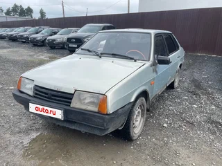 2002 Lada (ВАЗ) 21099, зелёный, 65000 рублей, вид 1