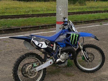 1998 Yamaha YZ125, синий, 250000 рублей, вид 2