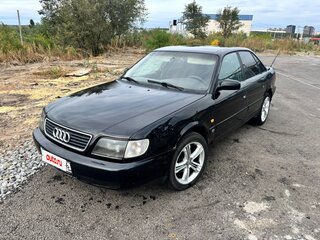 1995 Audi A6 I (C4), чёрный, 370000 рублей, вид 3