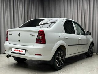 2014 Renault Logan I Рестайлинг, белый, 609000 рублей, вид 4