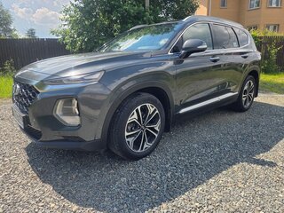 2018 Hyundai Santa Fe IV, серый, 2900000 рублей, вид 2