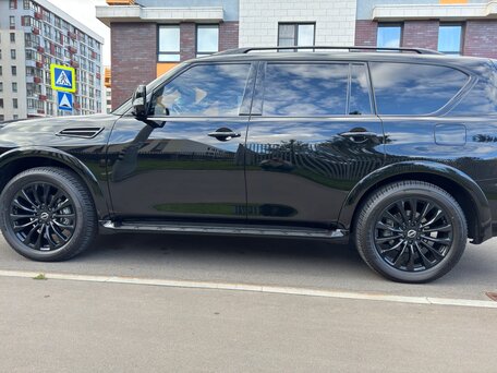 2023 Nissan Armada II Рестайлинг, чёрный, 9150000 рублей, вид 2