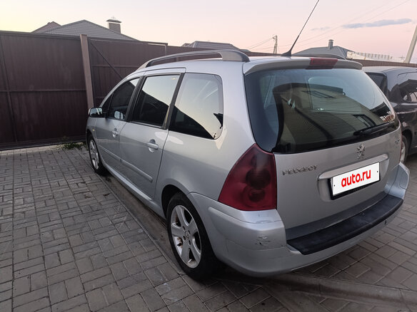 2004 Peugeot 307 I, серебристый, 430000 рублей - вид 3