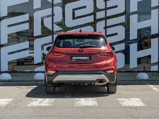 2019 Hyundai Santa Fe IV, красный, 2589000 рублей, вид 3