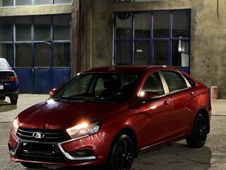2016 Lada (ВАЗ) Vesta I, красный, 750000 рублей, вид 1
