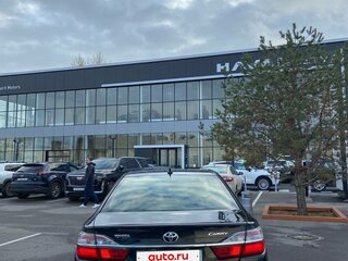 2016 Toyota Camry VII (XV50) Рестайлинг, чёрный, 1800000 рублей, вид 3