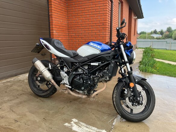 2017 Suzuki SV 650, синий, 550000 рублей - вид 5