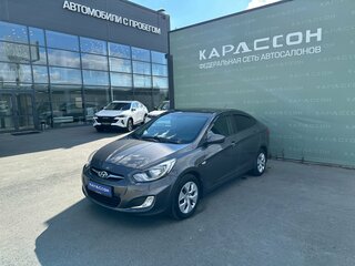 2011 Hyundai Solaris I, серый, 735000 рублей, вид 1