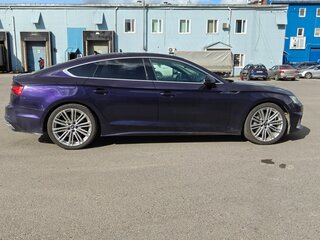2021 Audi A5 Sportback 45 TFSI II (F5) Рестайлинг, фиолетовый, 3800000 рублей, вид 3